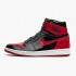 Nike Air Jordan 1 Retro High OG Patent Bred Red Herr 555088-063 Skor