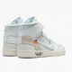 Nike Air Jordan 1 Retro High Off-White White Herr AQ0818-100 Skor