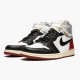 Nike Air Jordan 1 Retro High Union Los Angeles Black Toe Herr BV1300-106 Skor