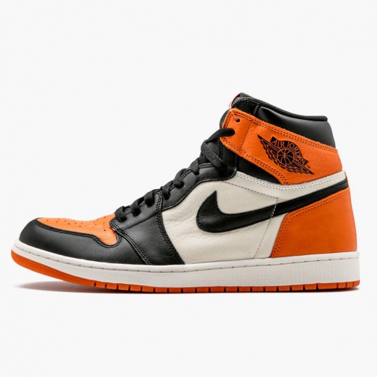 Nike Air Jordan 1 Retro Shattered Backboard Herr 555088-005 Skor