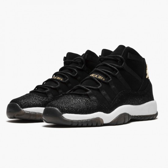 Nike Air Jordan 11 Retro Heiress Black Stingray Dam/Herr 852625-030 Skor