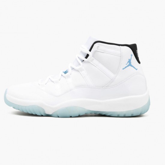 Nike Air Jordan 11 Retro Legend Blue 2014 Herr 378037-117 Skor