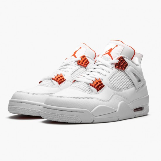 Nike Air Jordan 4 Retro Metallic Orange Dam/Herr CT8527-118 Skor