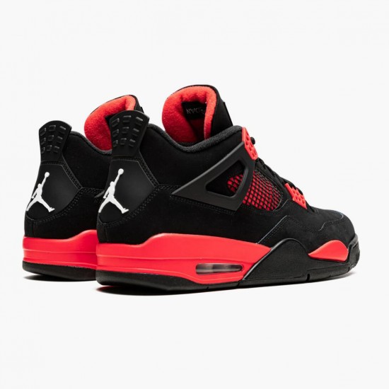 Nike Air Jordan 4 Retro Red Thunder Dam/Herr CT8527-016 Skor