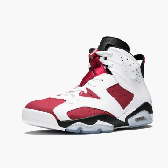 Nike Air Jordan 6 Retro Carmine Dam/Herr 384664-160 Skor