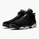 Nike Air Jordan 6 Retro DMP 2020 Black Metallic Gold Herr CT4954-007 Skor