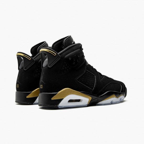 Nike Air Jordan 6 Retro DMP 2020 Black Metallic Gold Herr CT4954-007 Skor