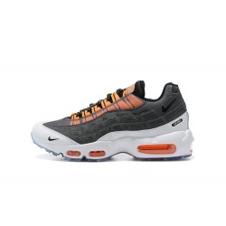 DD1871-001 Män Air Max 95 TT Grå Vit Orange Skor 