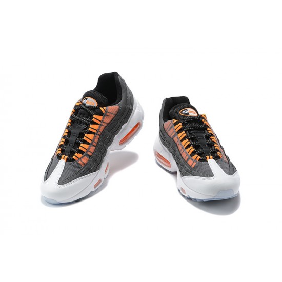 DD1871-001 Män Air Max 95 TT Grå Vit Orange Skor