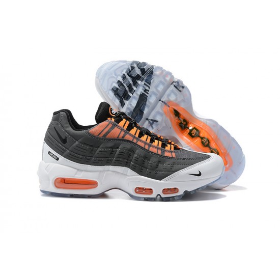 DD1871-001 Män Air Max 95 TT Grå Vit Orange Skor