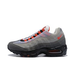 AT2865-100 Män  Air Max 95 OG Grå Röd Skor 