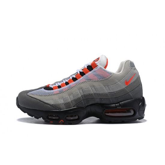 AT2865-100 Män  Air Max 95 OG Grå Röd Skor