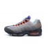 810374-078 Kvinnor/Män Air Max 95 OG QS Svartsafety Orangevolt Skor 