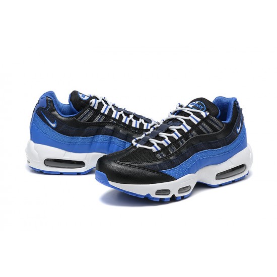 DM0011-006 Män Air Max 95 TT Svart Blå Skor