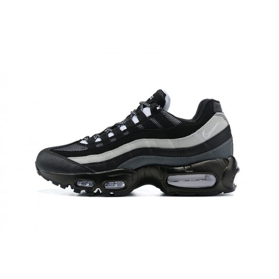 Män Air Max 95 TT Svart Vit and Grå Skor