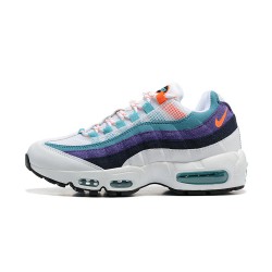 AV7939-100 Män Air Max 95 TT Blå Vit Skor 