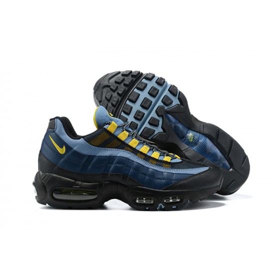 Män Air Max 95 TT Blå Gul Skor