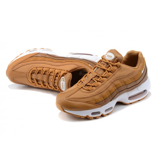 Män Air Max 95 TT Brun and Vit Skor