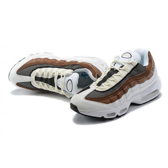 DB0250-100 Män Air Max 95 TT Cashmere Brun Vit Skor