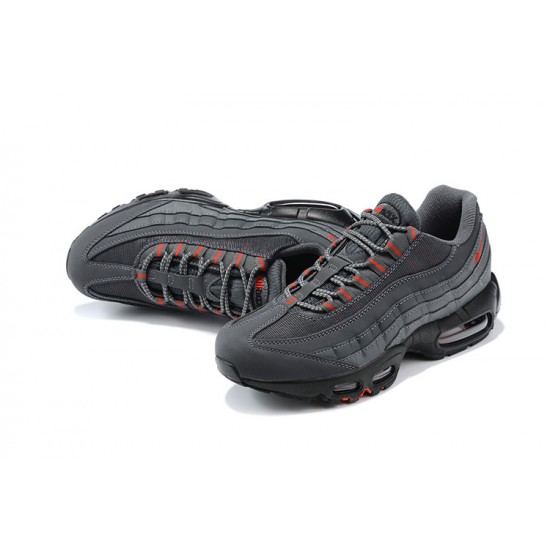 Män Air Max 95 TT Grå Röd and Svart Skor