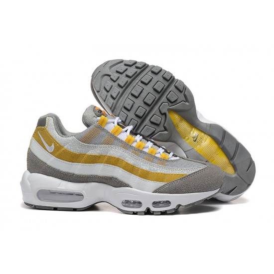 DM0011-010 Män Air Max 95 TT Grå Gul Vit Skor