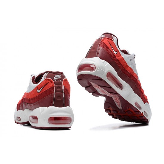 DM0011-005 Män Air Max 95 TT Röd Vit Skor