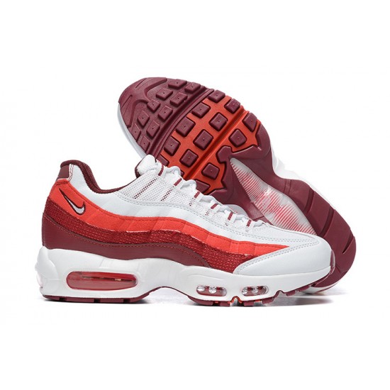 DM0011-005 Män Air Max 95 TT Röd Vit Skor