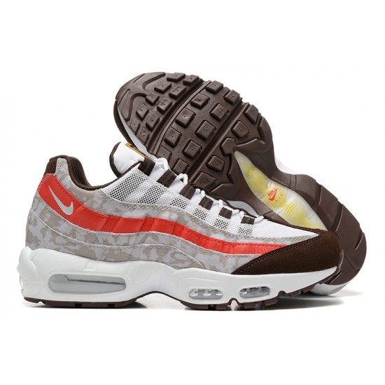 DQ9016-001 Män Air Max 95 TT Social FC Grå Röd Skor