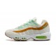 CZ0154-100 Män Air Max 95 TT Vit  Grön Brun Skor