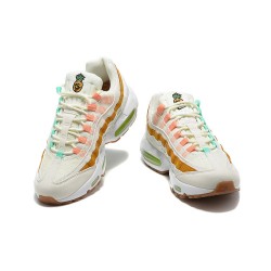 CZ0154-100 Män Air Max 95 TT Vit  Grön Brun Skor 