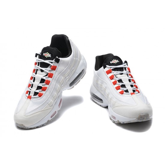 DQ0268-002 Män Air Max 95 TT Vit Svart Skor