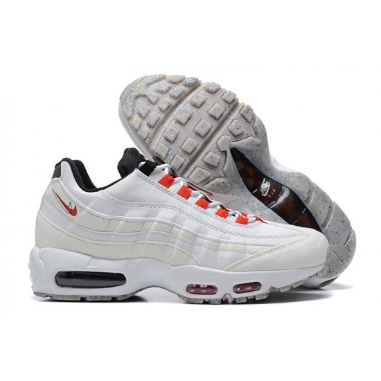 DQ0268-002 Män Air Max 95 TT Vit Svart Skor