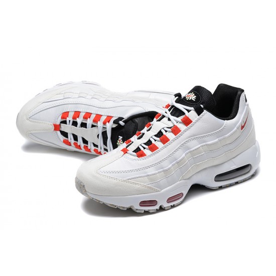 DQ0268-002 Män Air Max 95 TT Vit Svart Skor