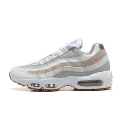 DM0011-100 Män Air Max 95 TT Vit Grå and Orange Skor 