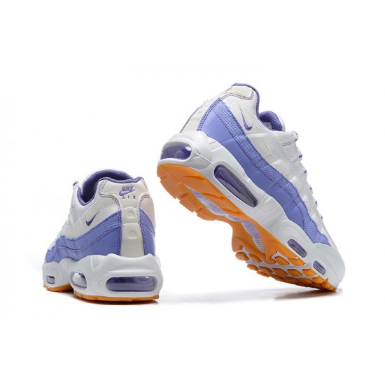 DM0011-101 Män Air Max 95 TT Vit Lila Skor