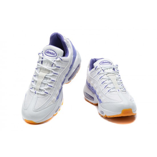 DM0011-101 Män Air Max 95 TT Vit Lila Skor