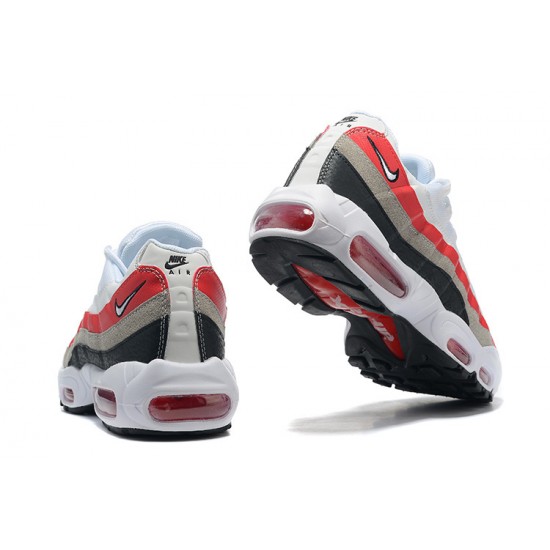 DQ3430-001 Män Air Max 95 TT Vit Röd Skor