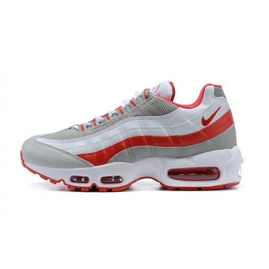 Män Air Max 95 TT Vit Röd and Grå Skor