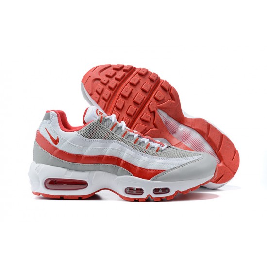 Män Air Max 95 TT Vit Röd and Grå Skor