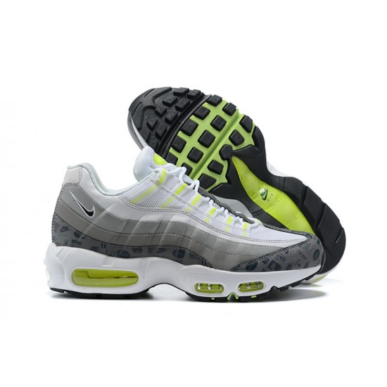 Män Air Max 95 TT Vit and Grå Skor