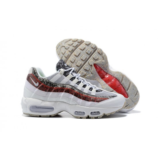 Män Air Max 95 TT Vit and Röd Skor