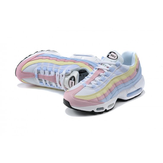 Kvinnor Air Max 95 TT Blå Gul Rosa Skor