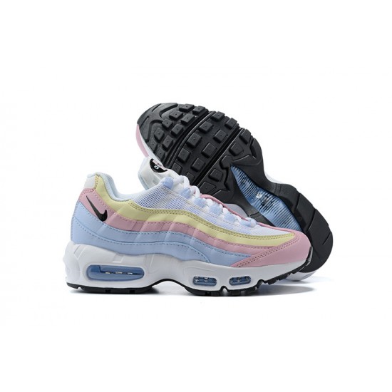 Kvinnor Air Max 95 TT Blå Gul Rosa Skor