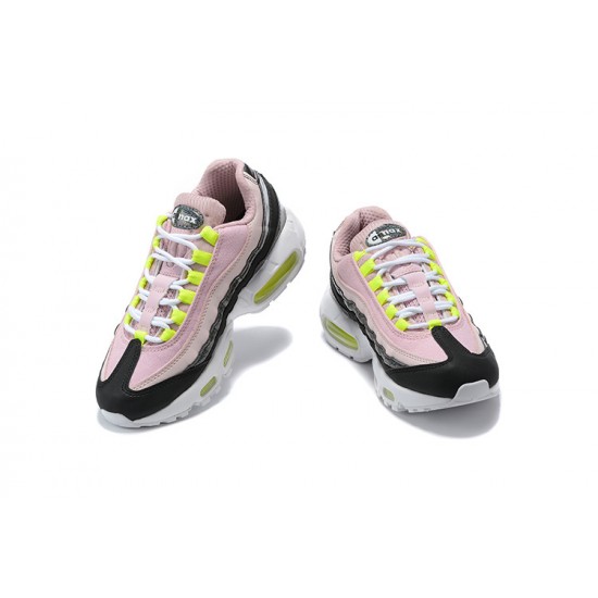 Kvinnor Air Max 95 TT Rosa Svart Vit Skor