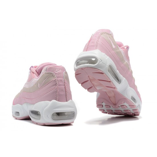 DC9474-500 Kvinnor Air Max 95 TT Rosa Vit Skor