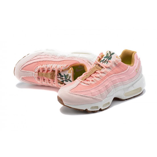 DQ2275-800 Kvinnor Air Max 95 TT Rosa Vit Skor