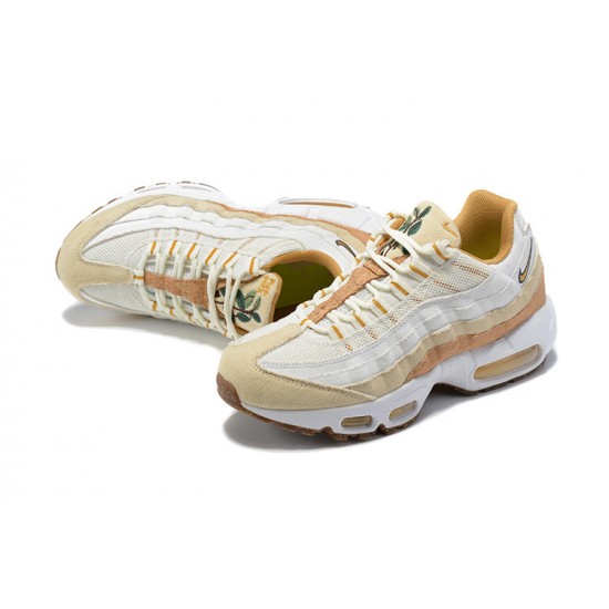 DC3991-100 Kvinnor Air Max 95 TT Vit Brun Skor