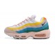 DQ9323-200 Kvinnor Air Max 95 TT Gul Rosa Vit Skor