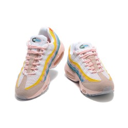 DQ9323-200 Kvinnor Air Max 95 TT Gul Rosa Vit Skor 