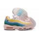 DQ9323-200 Kvinnor Air Max 95 TT Gul Rosa Vit Skor